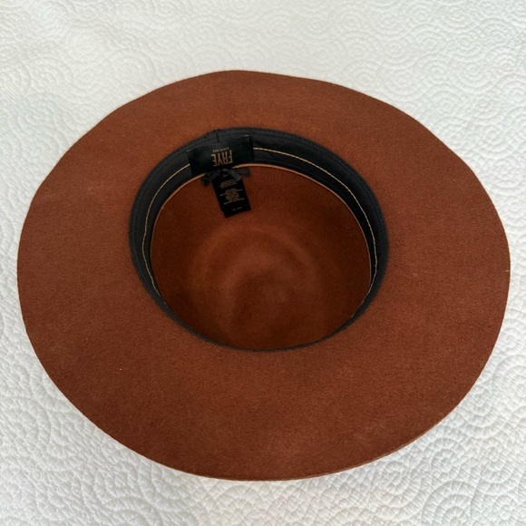 Frye Brown Wool Hat size S/M - Picture 5 of 8